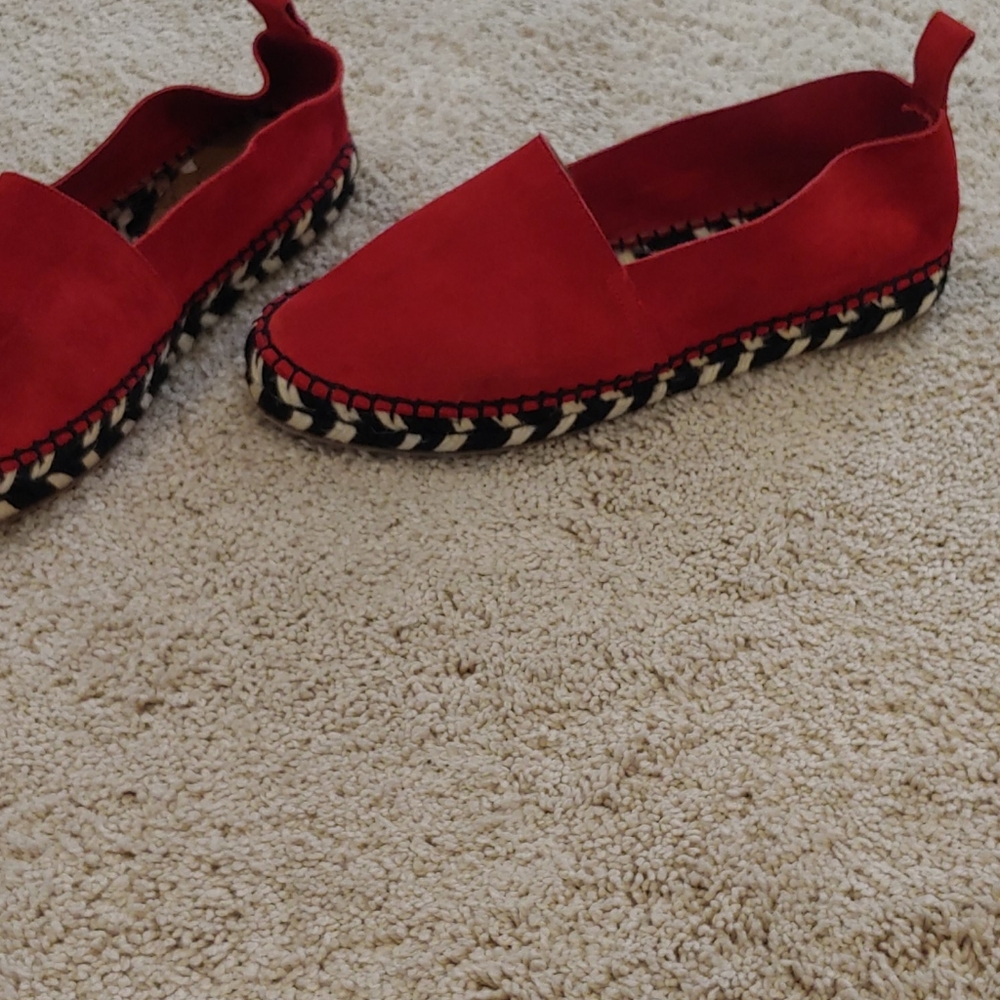 Proenza Schouler Red Suede espadrille - 7